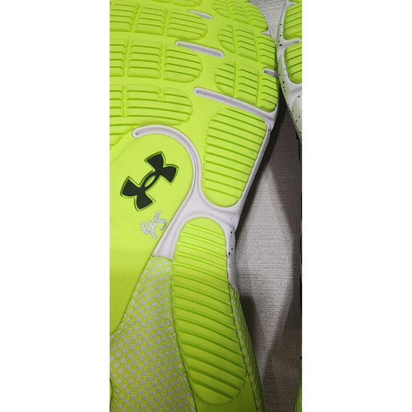 Under Armour HOVR Turbulence LTD black and neon green size 10 men - Picture 9 of 11